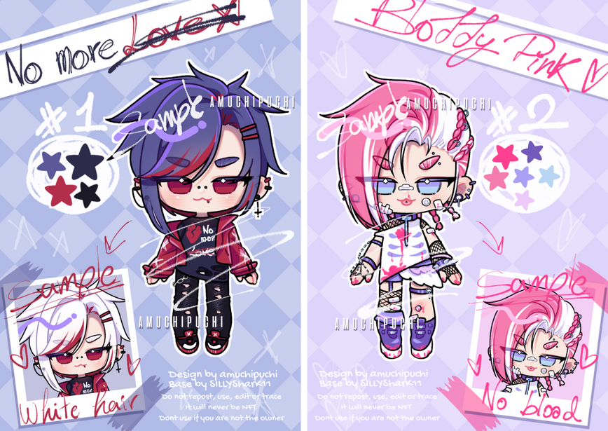 #2 - No more Love | Bloddy Pink